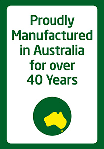 Proudly Made in Australia